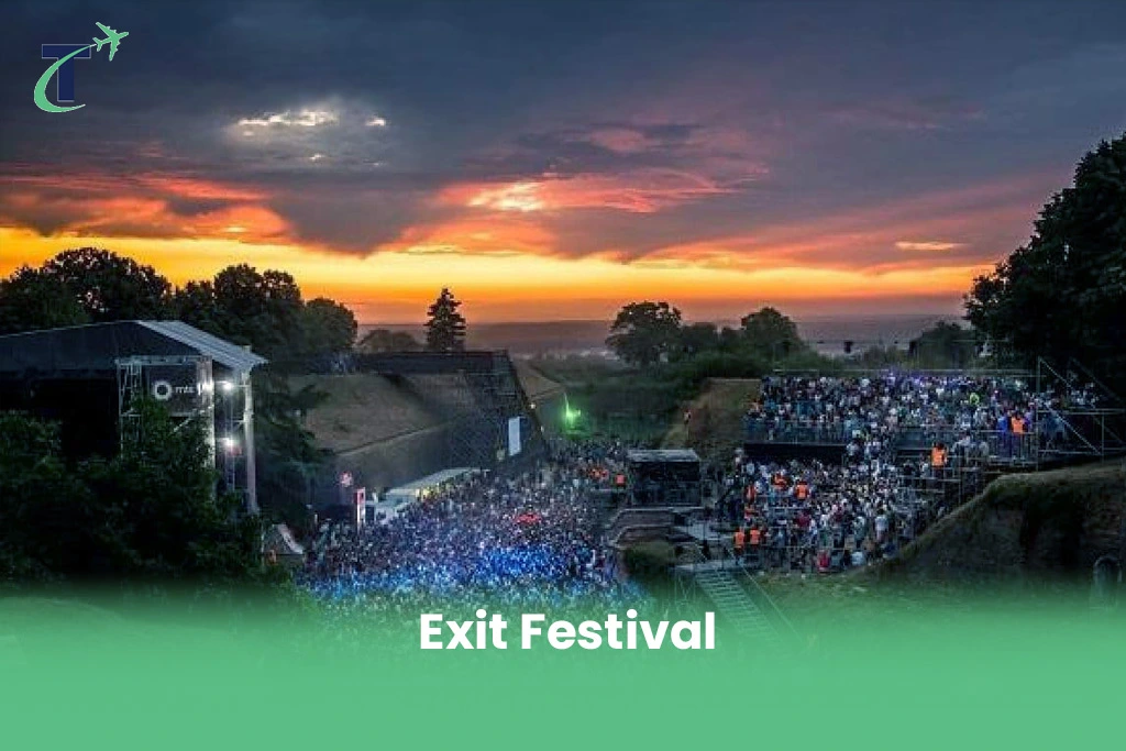 Exit Festival is Best time to visit Serbia