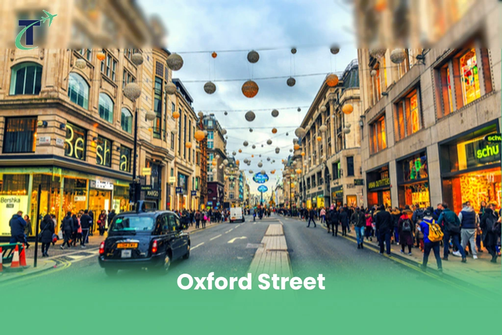 Oxford Street shopping in london