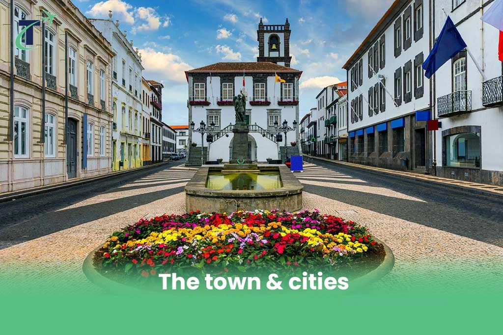  The Azores town & cities
