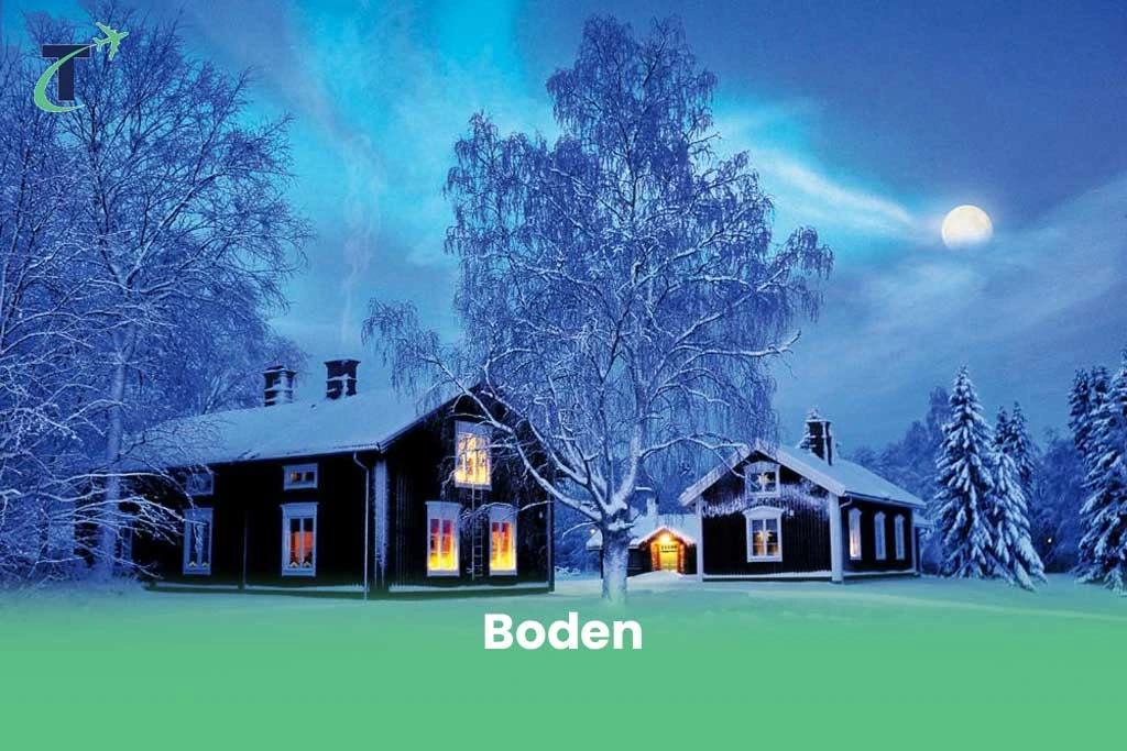 Boden coldest place in Sweden