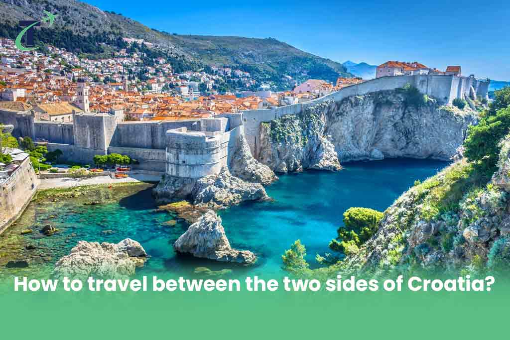 How to travel between the two sides of Croatia
