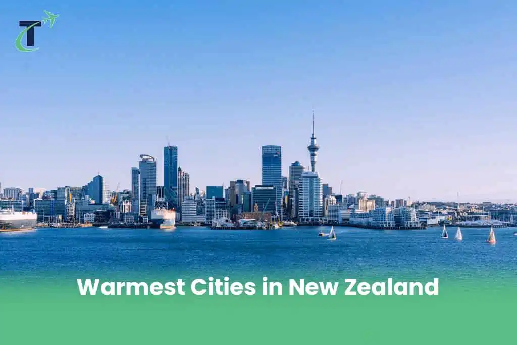 warmest cities New Zealand